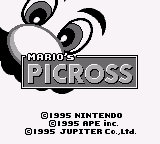 Mario's Picross (USA, Europe) (SGB Enhanced)